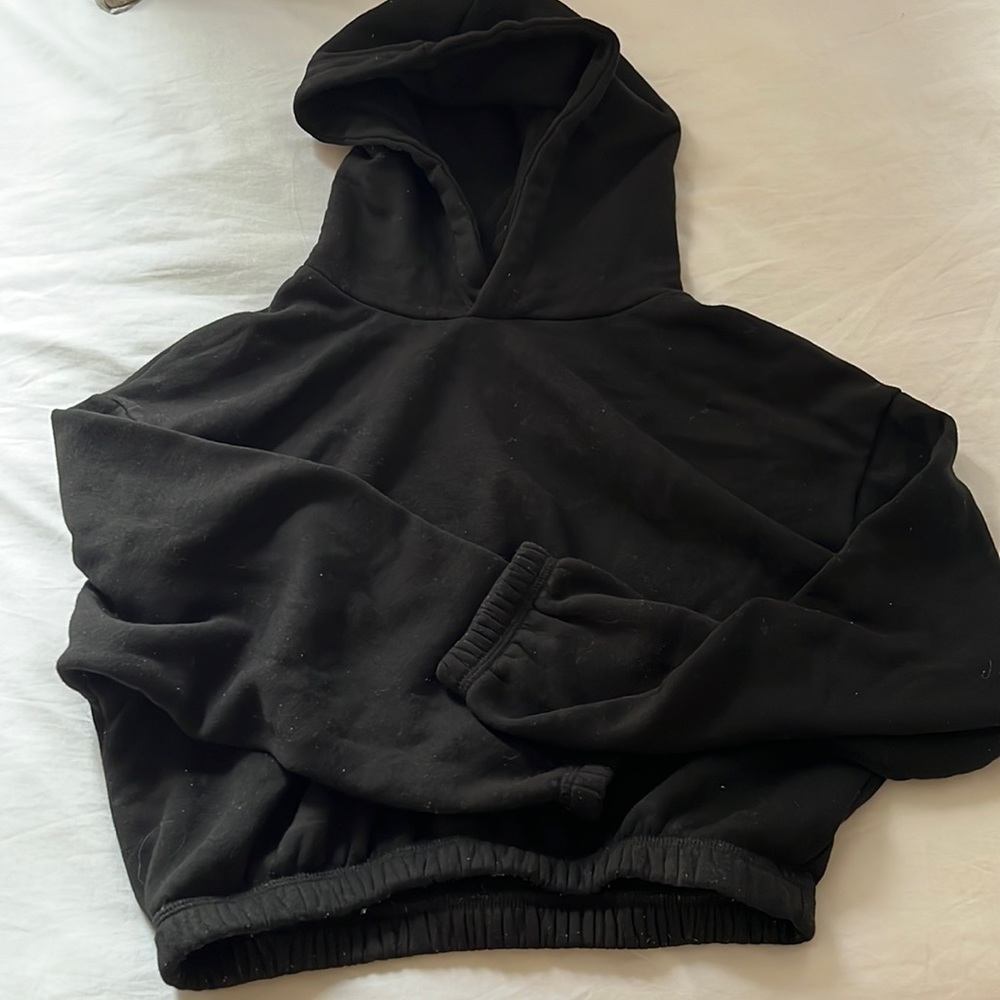 Zara Cropped Hoodie